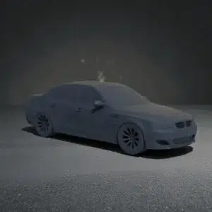 مجسم سيارة BMW M5-E60